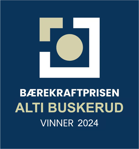 Bærekraftsprisen 2024 Alti Buskerud